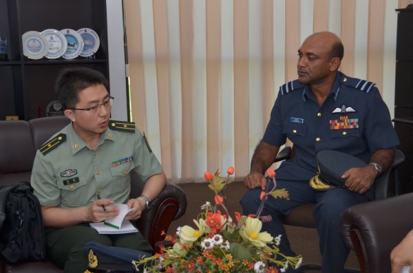 Gen XI Qi Liang visits Trincomalee