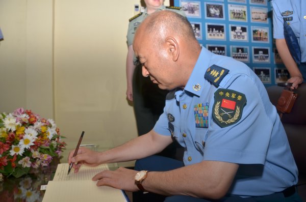 Gen XI Qi Liang visits Trincomalee