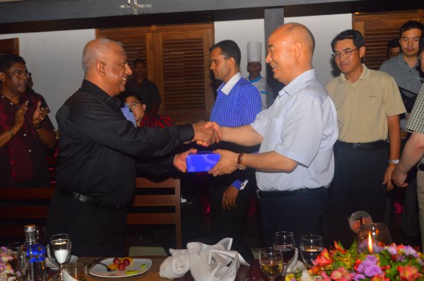 Gen XI Qi Liang visits Trincomalee