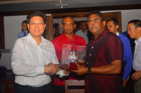 Gen XI Qi Liang visits Trincomalee