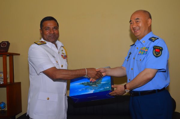 Gen XI Qi Liang visits Trincomalee