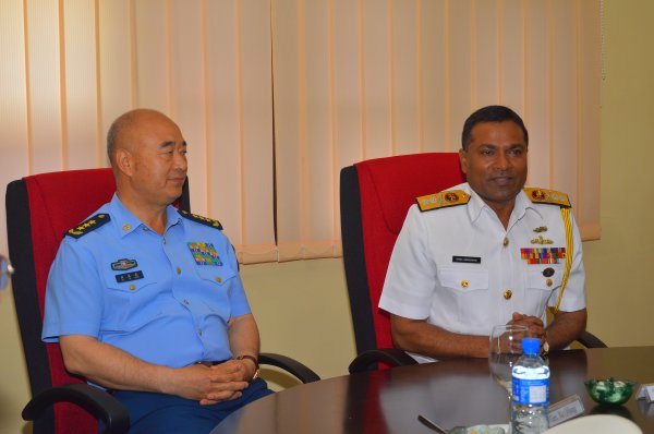 Gen XI Qi Liang visits Trincomalee