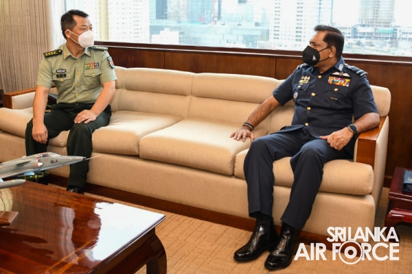 EMBASSY OF CHINA IN SRI LANKA MAKES GENEROUS DONATION TO THE SLAF SEVA VANITHA UNIT