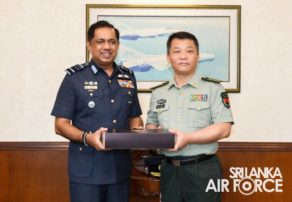 EMBASSY OF CHINA IN SRI LANKA MAKES GENEROUS DONATION TO THE SLAF SEVA VANITHA UNIT