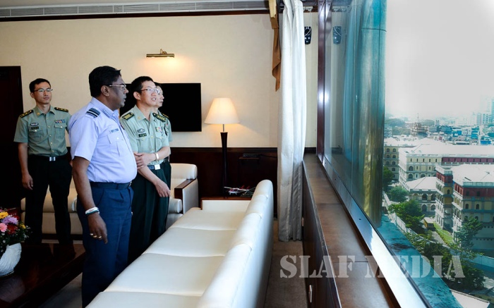 Chinese Defence Attaché Calls on Commander of the Air Force