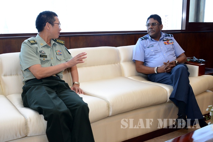 Chinese Defence Attaché Calls on Commander of the Air Force