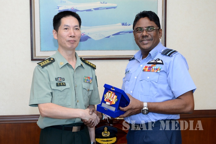 Chinese Defence Attaché Calls on Commander of the Air Force