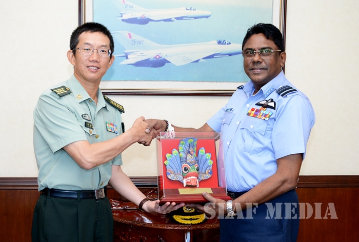 Chinese Defence Attaché Calls on Commander of the Air Force