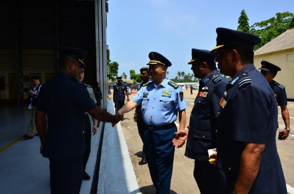 Gen Xu Qi Liang visits sacred Sri Dalada Maligawa and SLAF Base Katunayeka