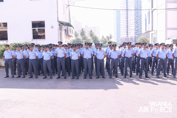 THE
CHANGE OF COMMAND OF SLAF STATION COLOMBO