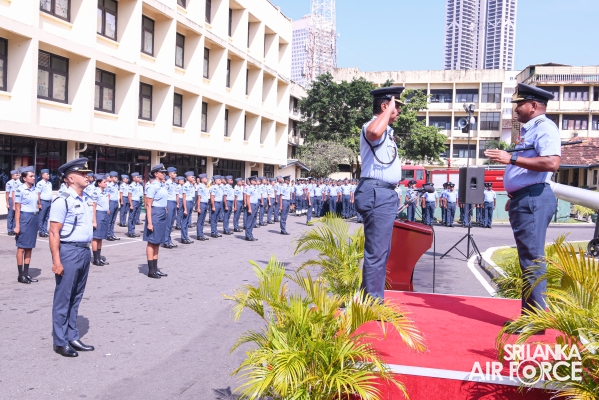 THE
CHANGE OF COMMAND OF SLAF STATION COLOMBO