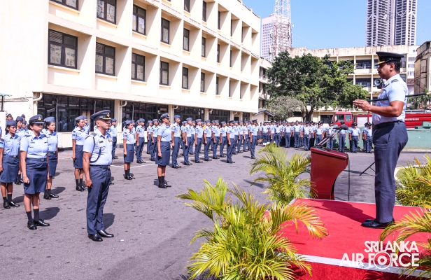 THE
CHANGE OF COMMAND OF SLAF STATION COLOMBO