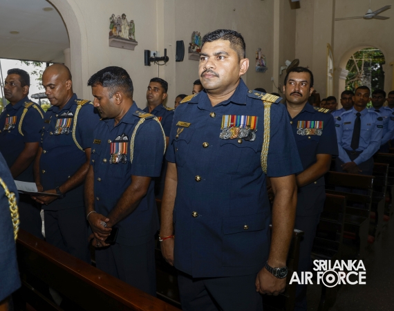 SLAF HOLDS ANNUAL CHRISTIAN COMMEMORATIVE SERVICE 2026 TO HONOUR FALLEN HEROES
