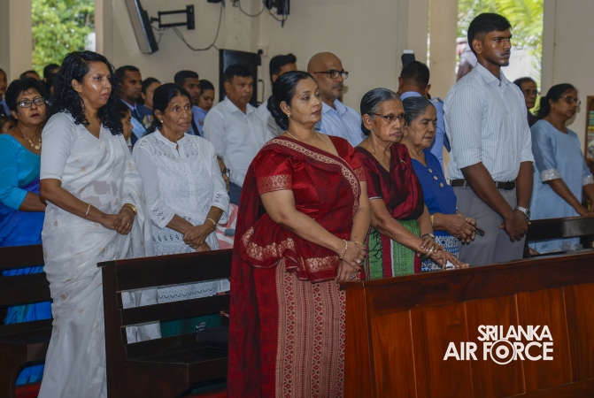 SLAF HOLDS ANNUAL CHRISTIAN COMMEMORATIVE SERVICE 2026 TO HONOUR FALLEN HEROES