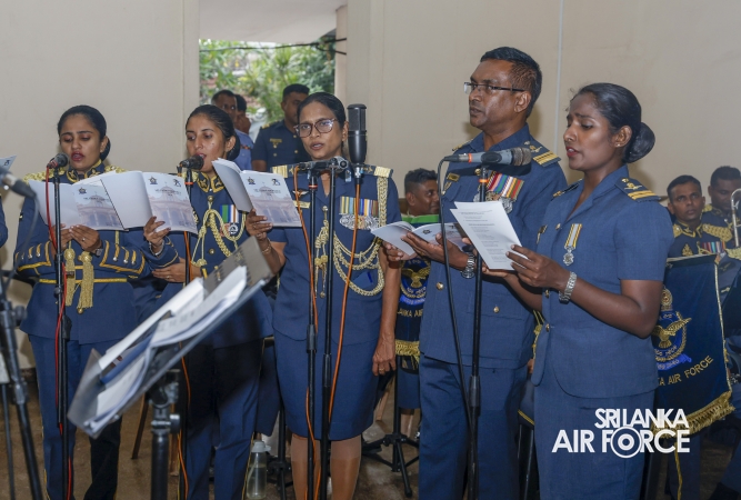 SLAF HOLDS ANNUAL CHRISTIAN COMMEMORATIVE SERVICE 2026 TO HONOUR FALLEN HEROES