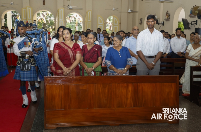 SLAF HOLDS ANNUAL CHRISTIAN COMMEMORATIVE SERVICE 2026 TO HONOUR FALLEN HEROES