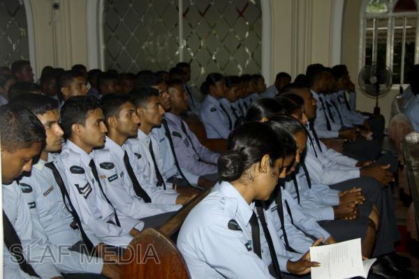 The Annual SLAF Christian Religious Ceremony 2012