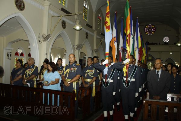 The Annual SLAF Christian Religious Ceremony 2012