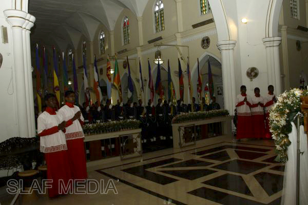 The Annual SLAF Christian Religious Ceremony 2012