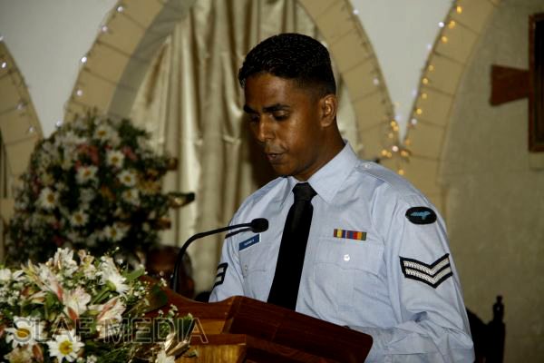 The Annual SLAF Christian Religious Ceremony 2012
