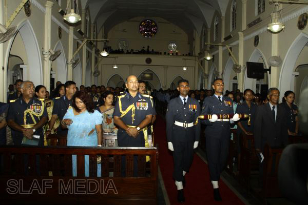 The Annual SLAF Christian Religious Ceremony 2012