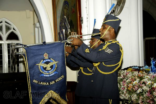 The Annual SLAF Christian Religious Ceremony 2012