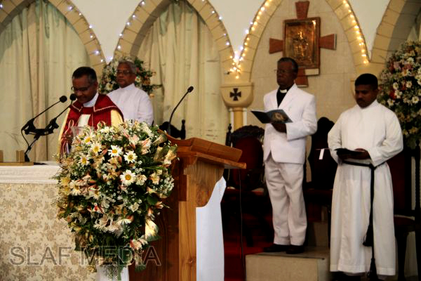 The Annual SLAF Christian Religious Ceremony 2012