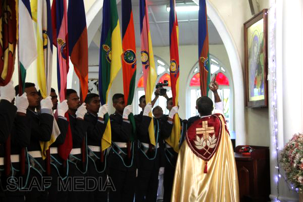 The Annual SLAF Christian Religious Ceremony 2012