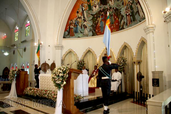 The Annual SLAF Christian Religious Ceremony 2012