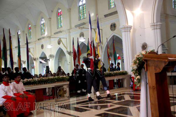 The Annual SLAF Christian Religious Ceremony 2012