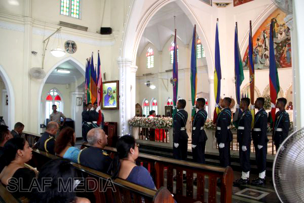 The Annual SLAF Christian Religious Ceremony 2012