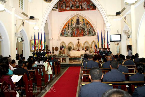 The Annual SLAF Christian Religious Ceremony 2012