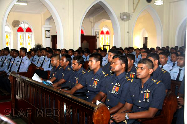 The Annual SLAF Christian Religious Ceremony 2012