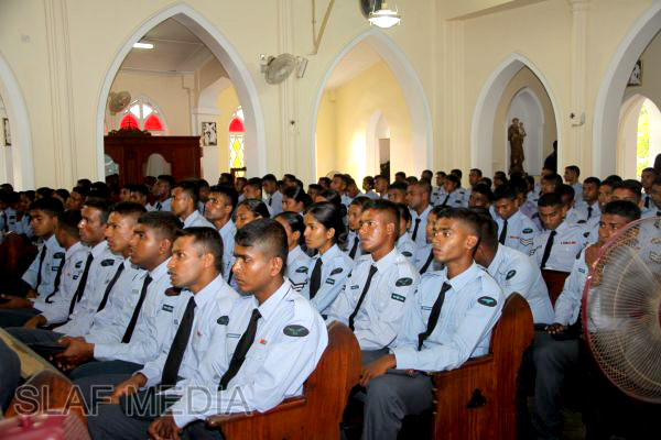 The Annual SLAF Christian Religious Ceremony 2012