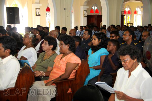 The Annual SLAF Christian Religious Ceremony 2012