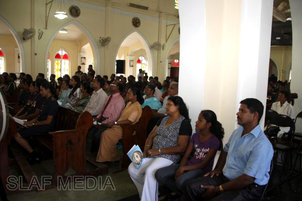 The Annual SLAF Christian Religious Ceremony 2012