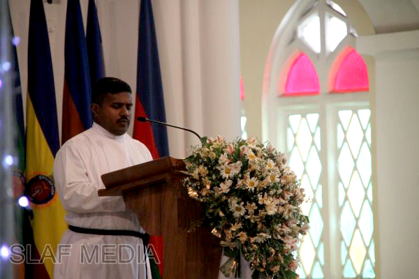 The Annual SLAF Christian Religious Ceremony 2012