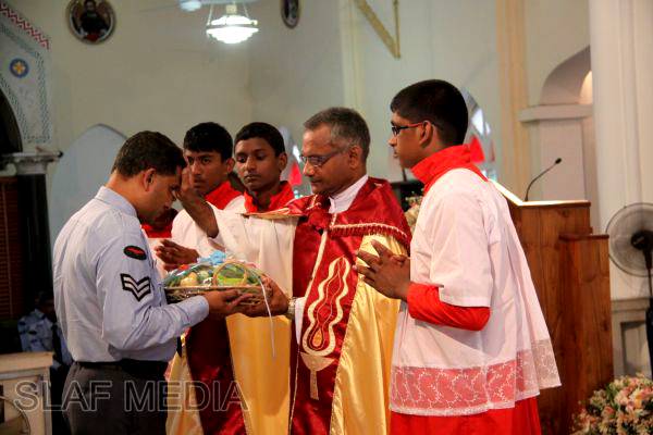 The Annual SLAF Christian Religious Ceremony 2012