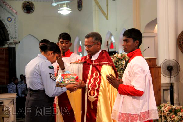 The Annual SLAF Christian Religious Ceremony 2012