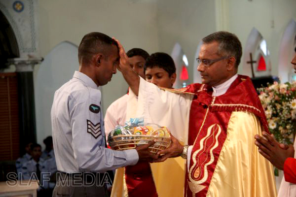 The Annual SLAF Christian Religious Ceremony 2012