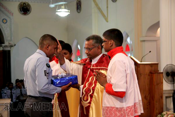 The Annual SLAF Christian Religious Ceremony 2012