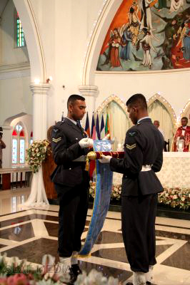 The Annual SLAF Christian Religious Ceremony 2012