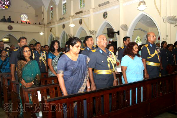 The Annual SLAF Christian Religious Ceremony 2012