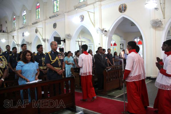 The Annual SLAF Christian Religious Ceremony 2012