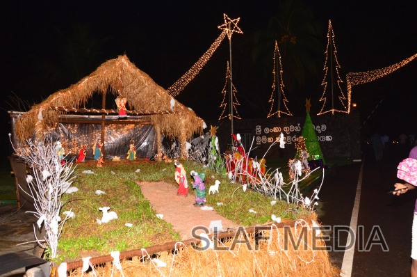 Christmas Decorations at SLAF Base Katunayake