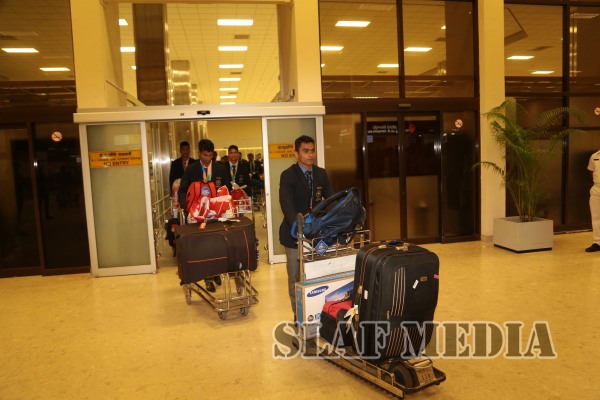 Sri Lanka Team for 6th World Military Games Arrived