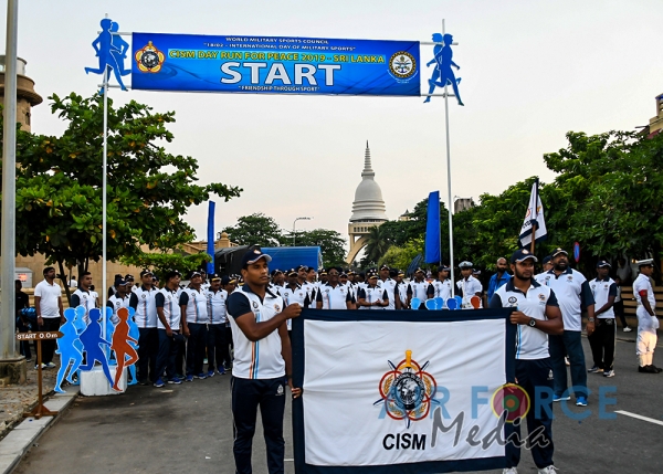 SLAF Participates
at the 2019 CISM Day Run
