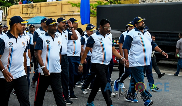 SLAF Participates
at the 2019 CISM Day Run