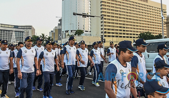 SLAF Participates at the 2020 CISM Day Run