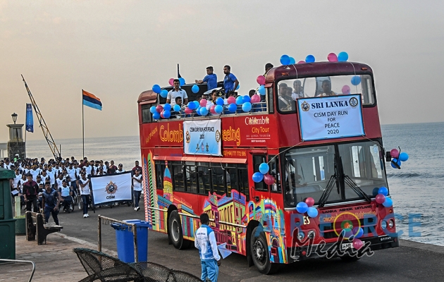 SLAF Participates at the 2020 CISM Day Run